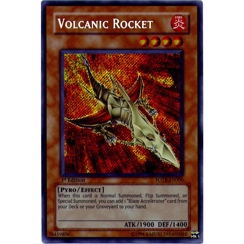 Volcanic Rocket FOTB-EN000 Yu-Gi-Oh! Card from the Force of the Breaker Set