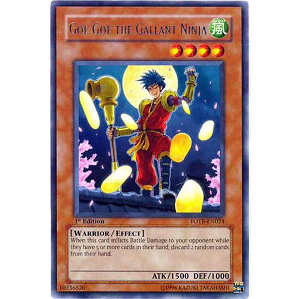 Goe Goe the Gallant Ninja FOTB-EN024 Yu-Gi-Oh! Card from the Force of the Breaker Set