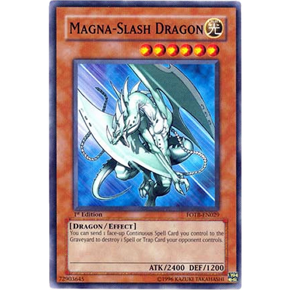 Magna-Slash Dragon FOTB-EN029 Yu-Gi-Oh! Card from the Force of the Breaker Set