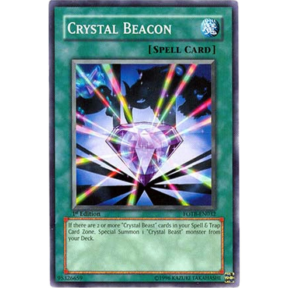 Crystal Beacon FOTB-EN032 Yu-Gi-Oh! Card from the Force of the Breaker Set
