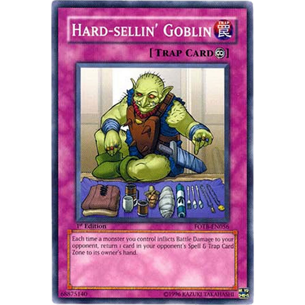 Hard-sellin' Goblin FOTB-EN056 Yu-Gi-Oh! Card from the Force of the Breaker Set