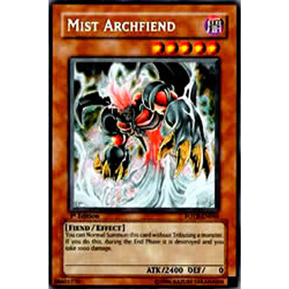 Mist Archfiend FOTB-EN064 Yu-Gi-Oh! Card from the Force of the Breaker Set