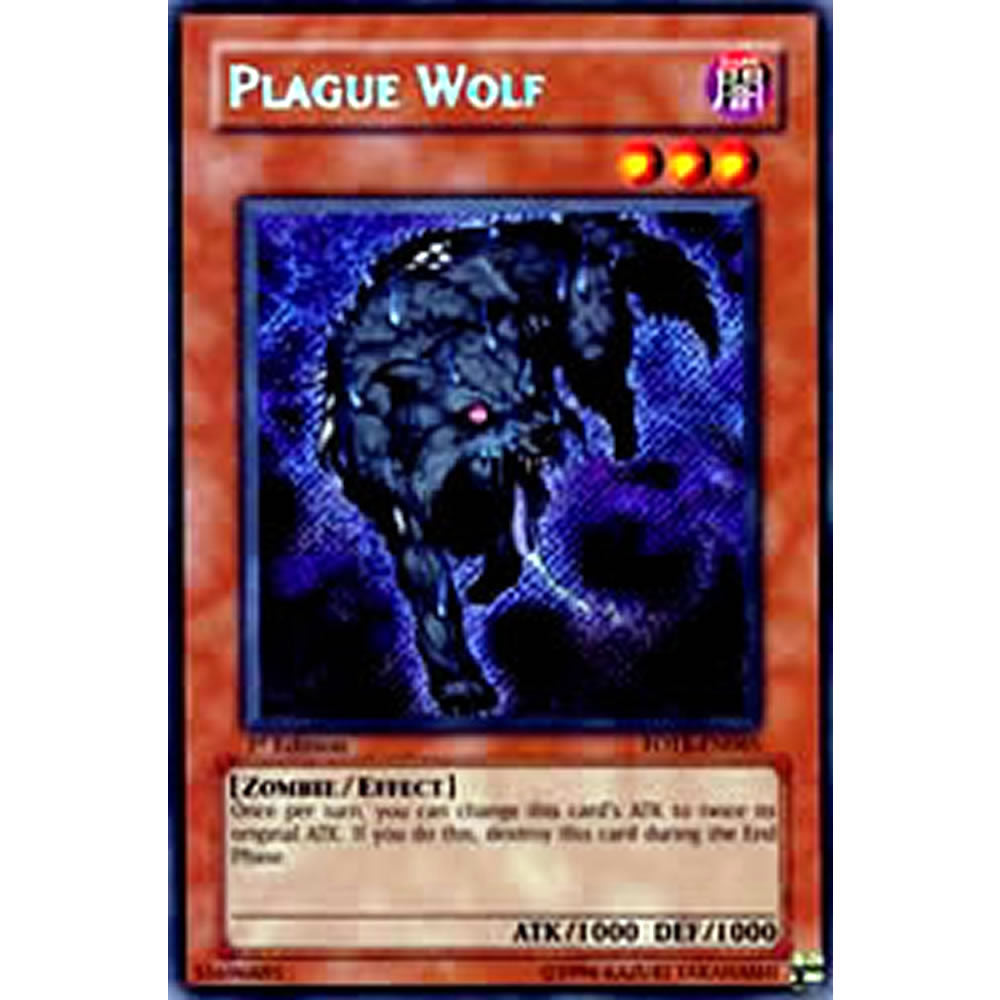 Plague Wolf FOTB-EN065 Yu-Gi-Oh! Card from the Force of the Breaker Set
