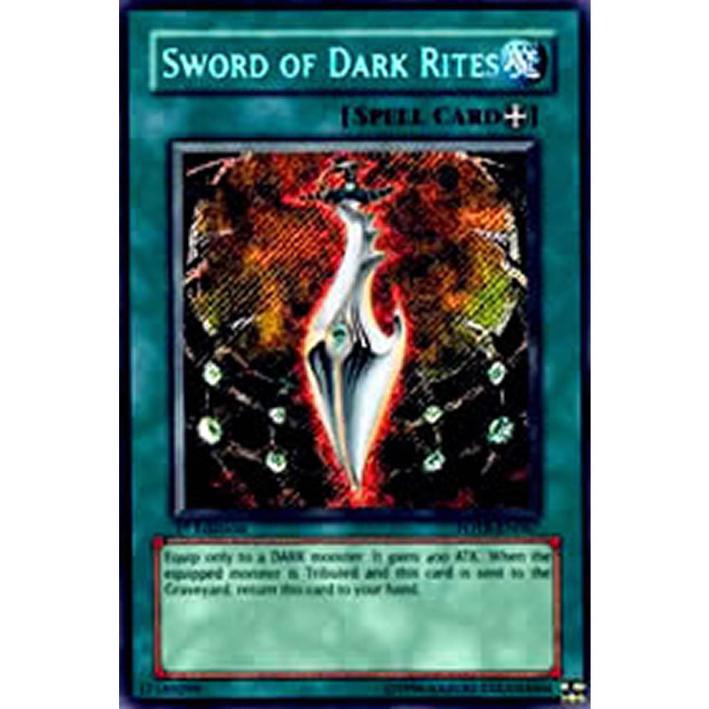 Sword of Dark Rites FOTB-EN067 Yu-Gi-Oh! Card from the Force of the Breaker Set