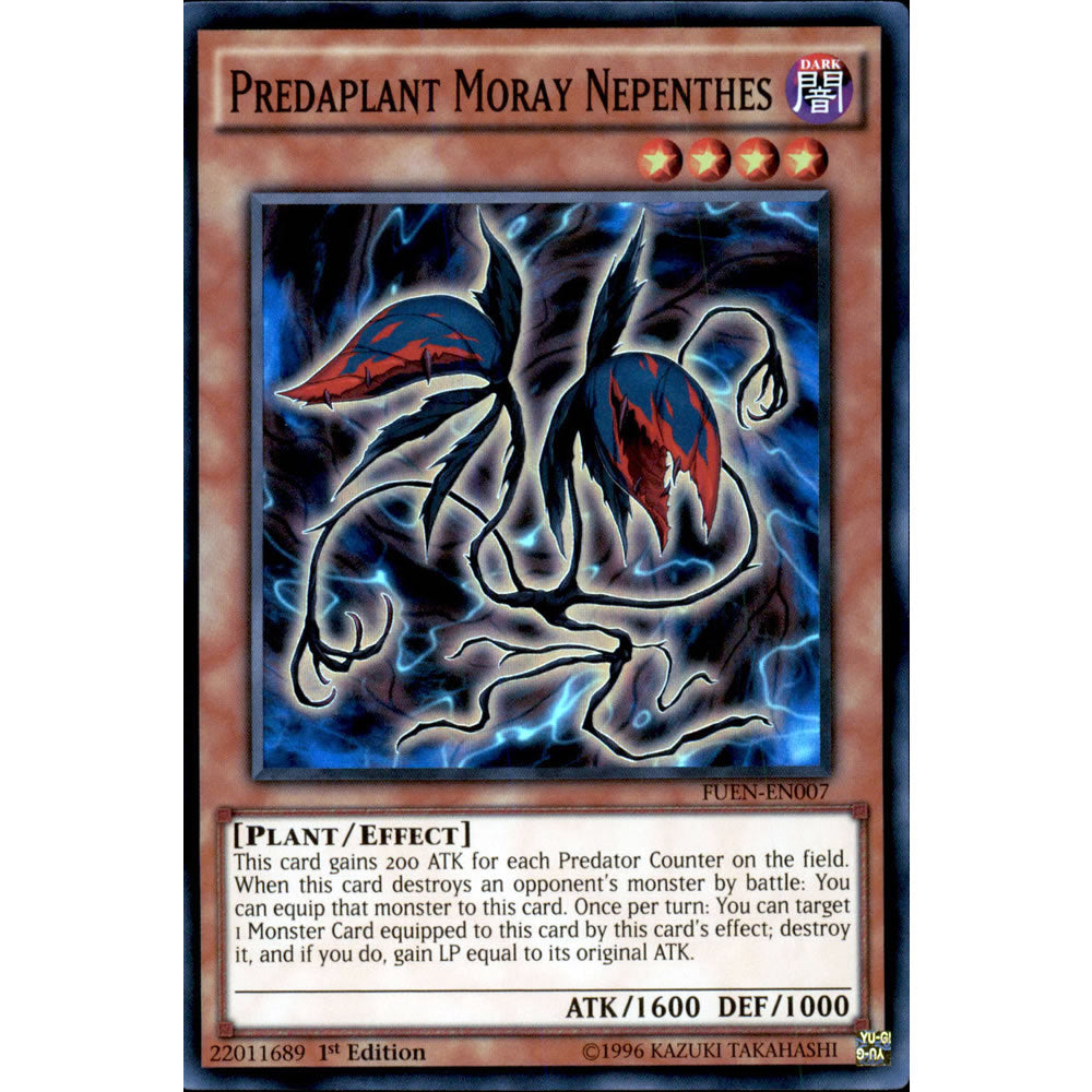 Predaplant Moray Nepenthes FUEN-EN007 Yu-Gi-Oh! Card from the Fusion Enforcers Set