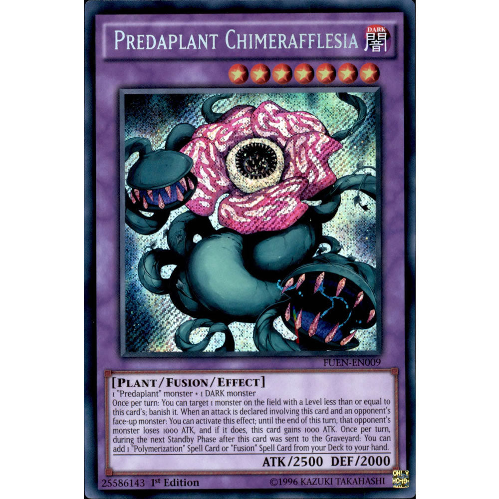 Predaplant Chimerafflesia FUEN-EN009 Yu-Gi-Oh! Card from the Fusion Enforcers Set