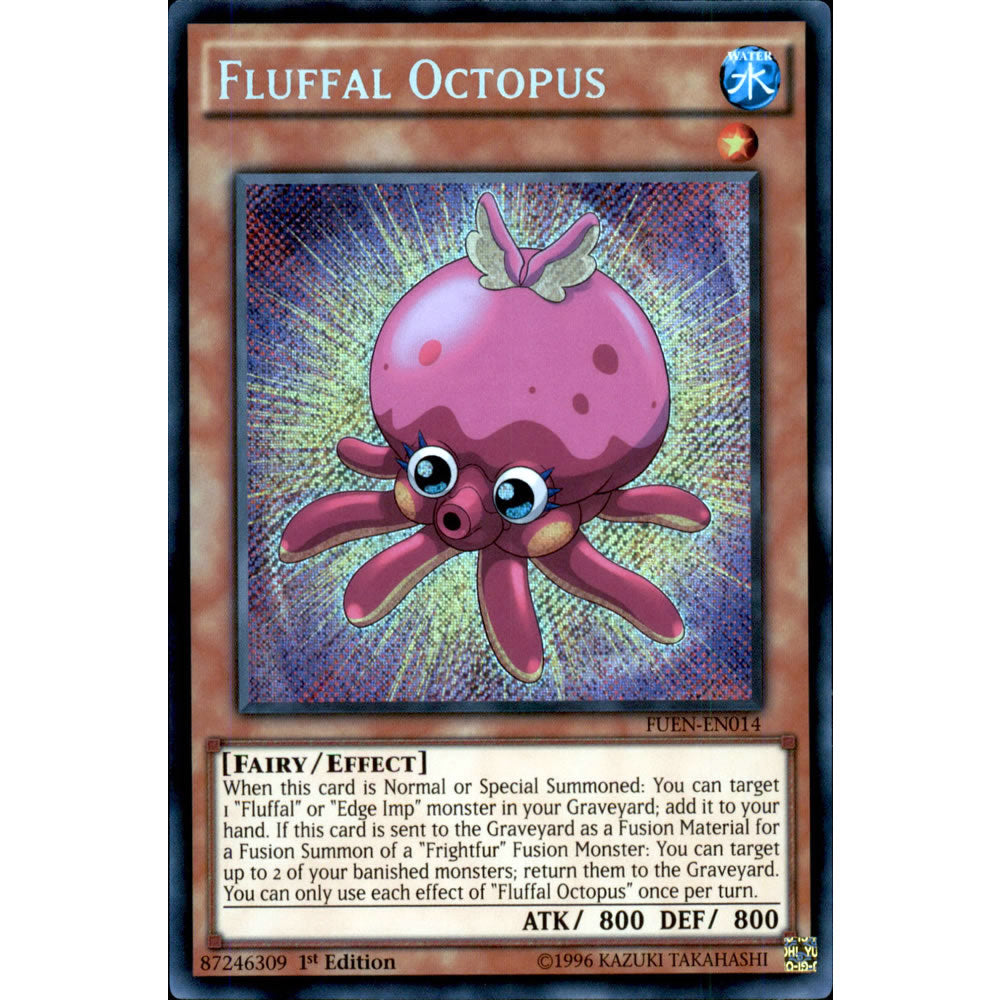 Fluffal Octopus FUEN-EN014 Yu-Gi-Oh! Card from the Fusion Enforcers Set