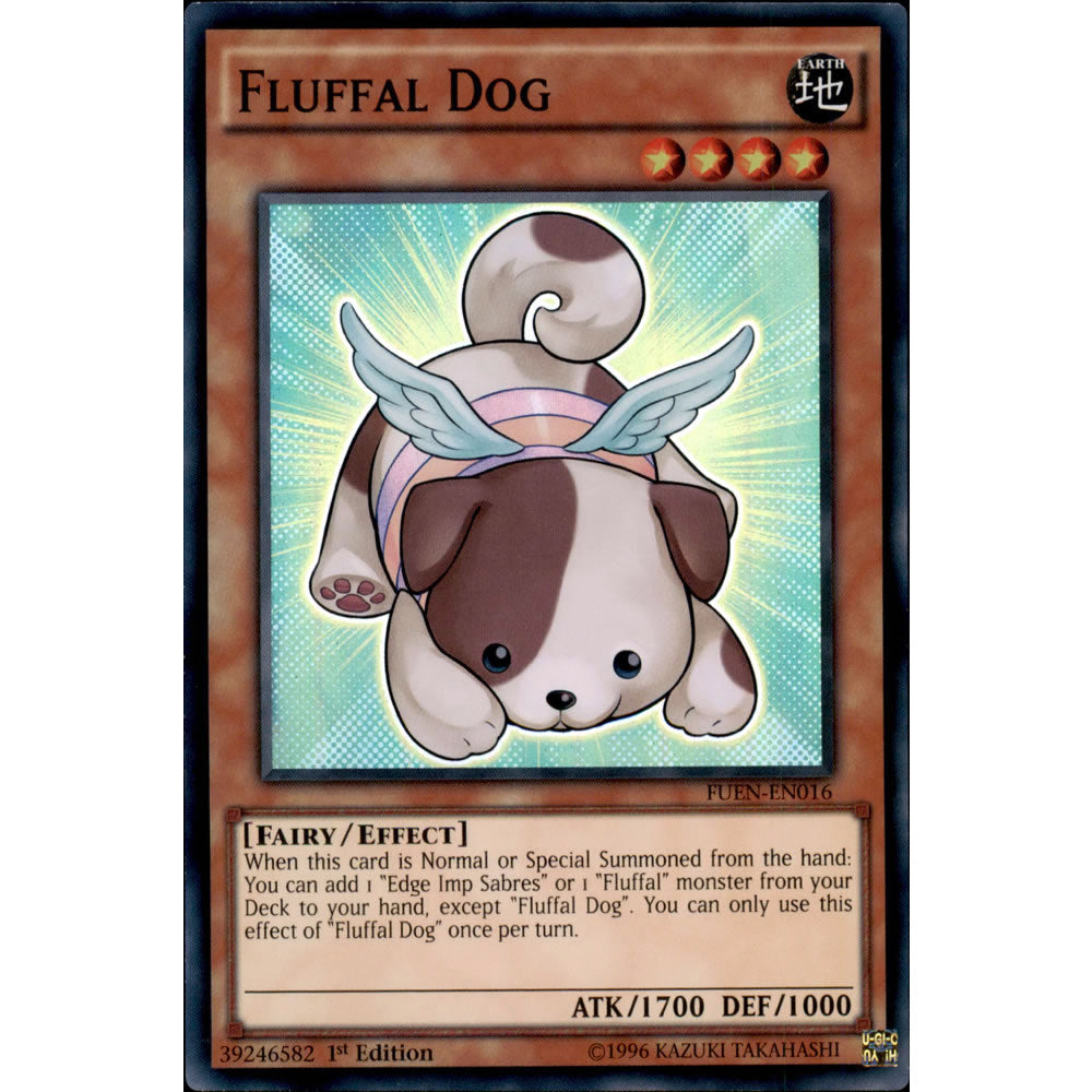 Fluffal Dog FUEN-EN016 Yu-Gi-Oh! Card from the Fusion Enforcers Set