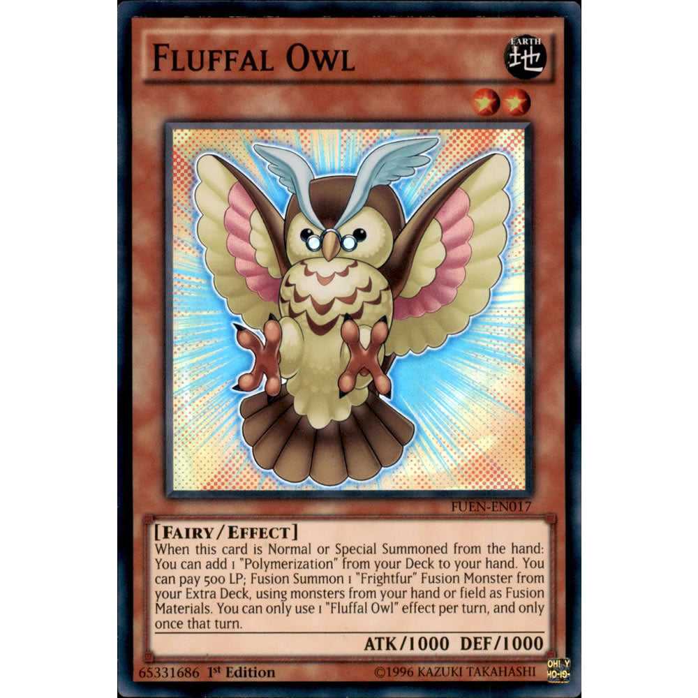 Fluffal Owl FUEN-EN017 Yu-Gi-Oh! Card from the Fusion Enforcers Set