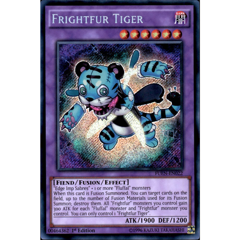 Frightfur Tiger FUEN-EN022 Yu-Gi-Oh! Card from the Fusion Enforcers Set
