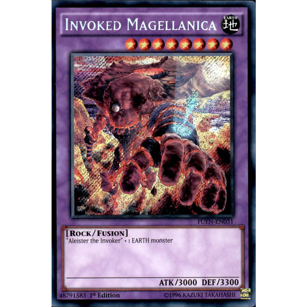 Invoked Magellanica FUEN-EN031 Yu-Gi-Oh! Card from the Fusion Enforcers Set