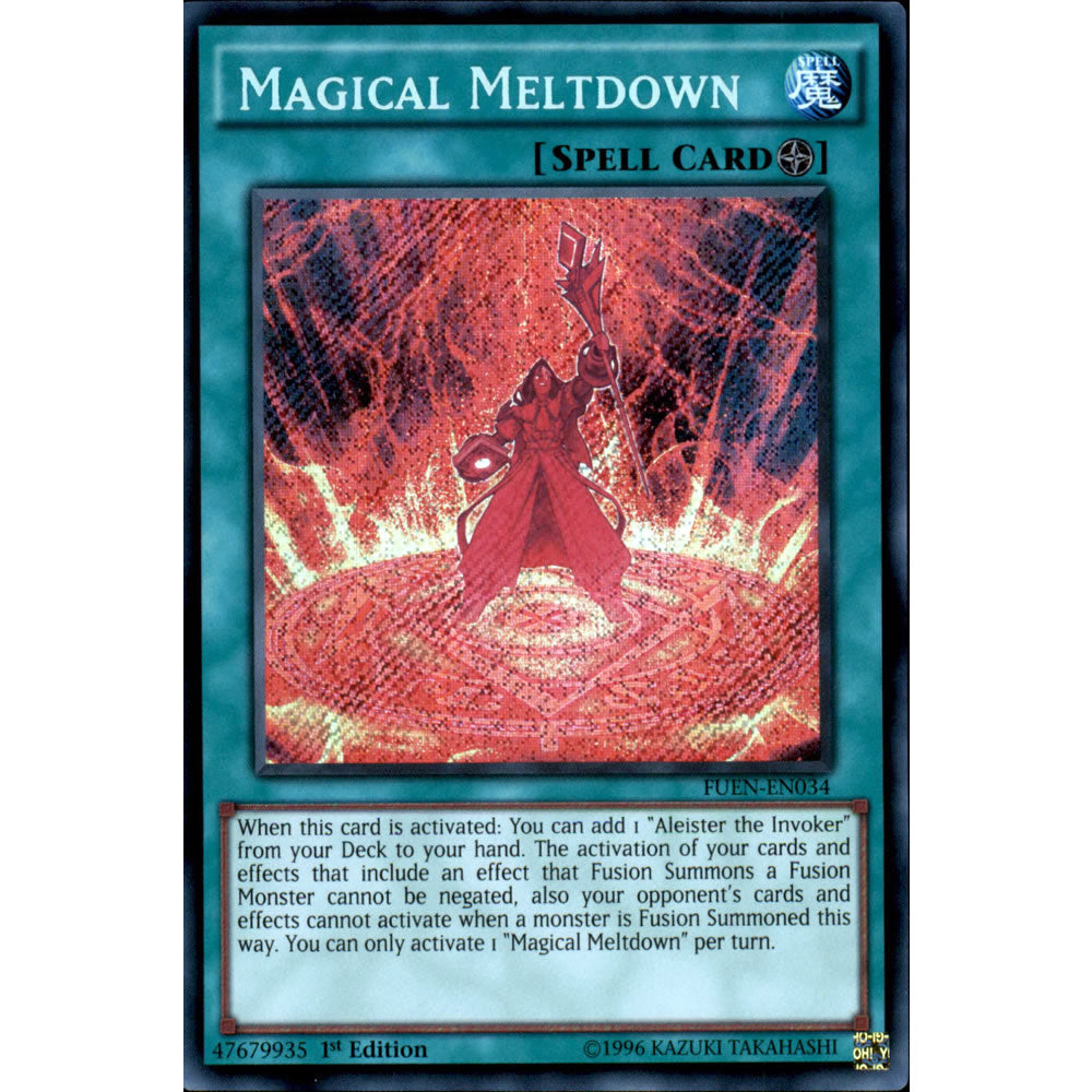 Magical Meltdown FUEN-EN034 Yu-Gi-Oh! Card from the Fusion Enforcers Set