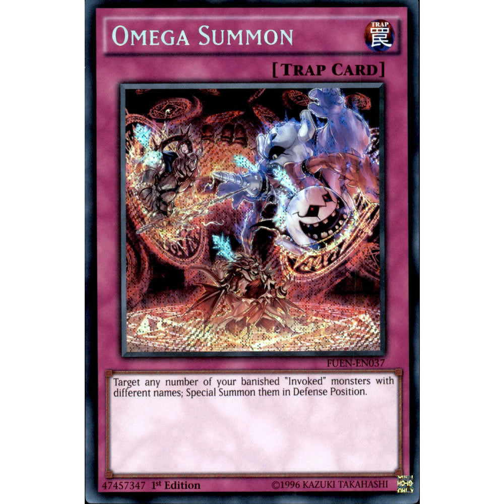 Omega Summon FUEN-EN037 Yu-Gi-Oh! Card from the Fusion Enforcers Set
