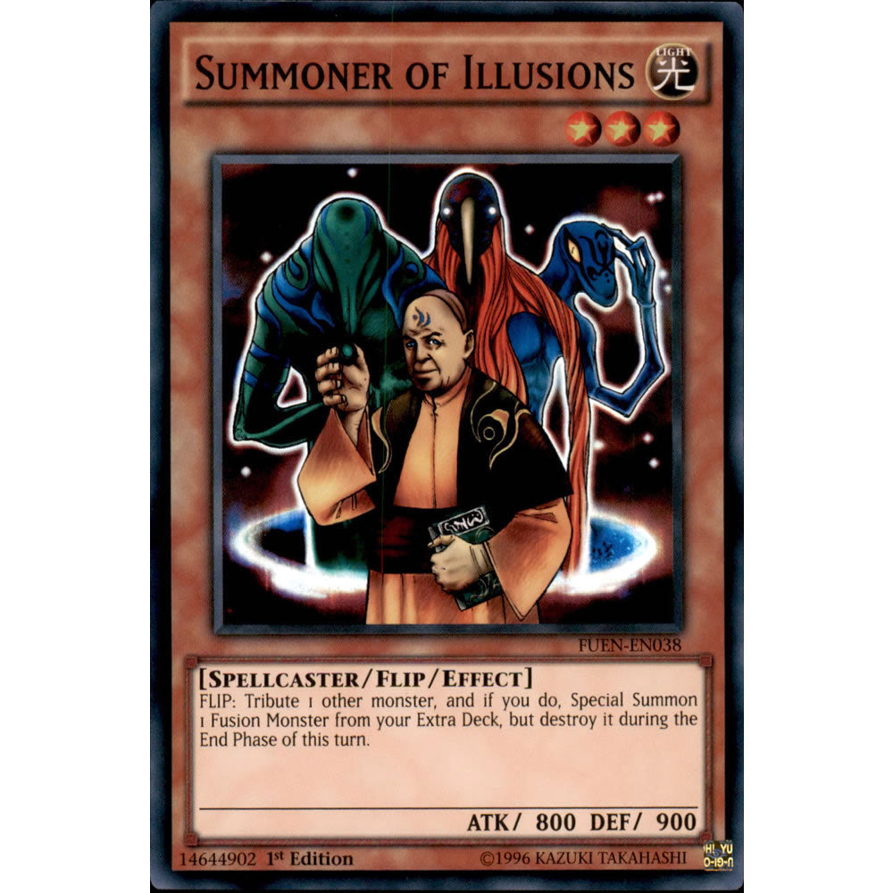 Summoner of Illusions FUEN-EN038 Yu-Gi-Oh! Card from the Fusion Enforcers Set