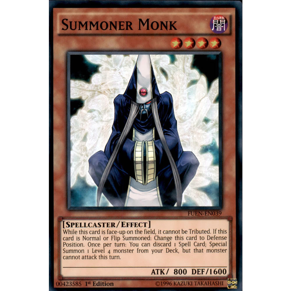 Summoner Monk FUEN-EN039 Yu-Gi-Oh! Card from the Fusion Enforcers Set
