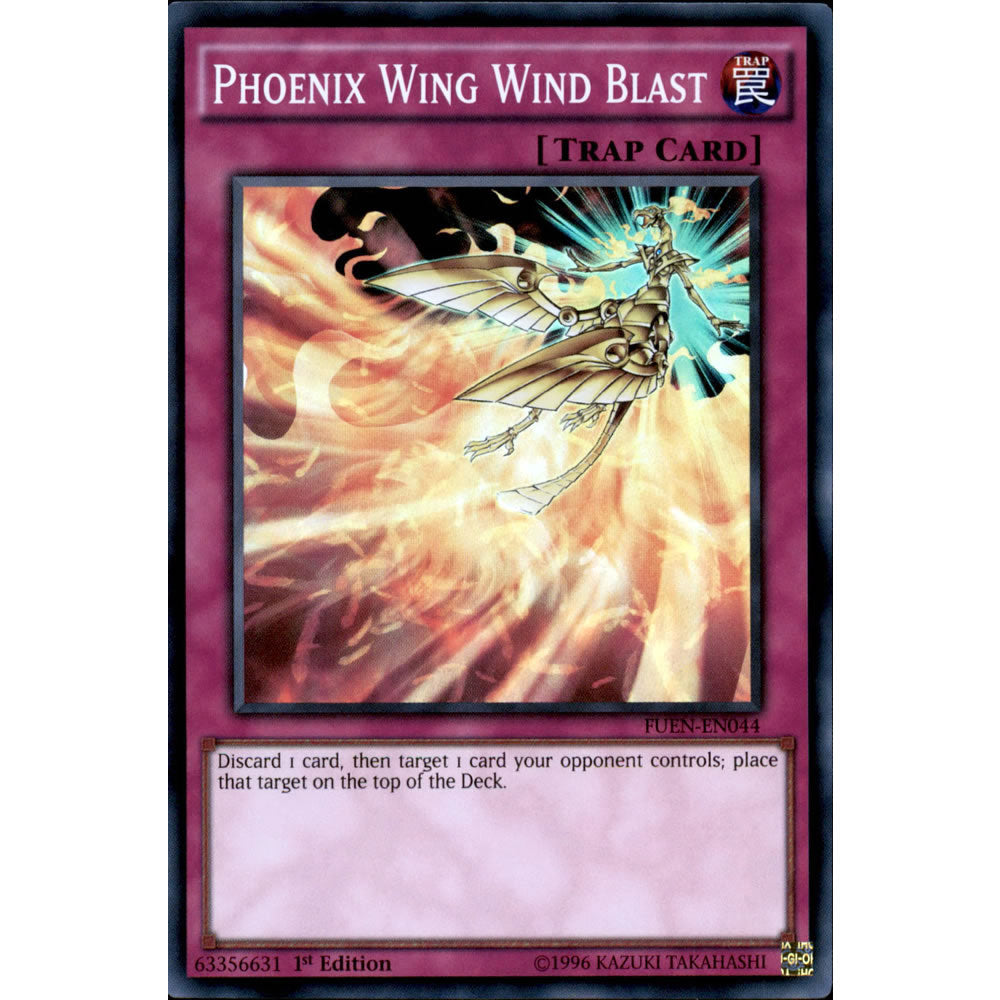 Phoenix Wing Wind Blast FUEN-EN044 Yu-Gi-Oh! Card from the Fusion Enforcers Set