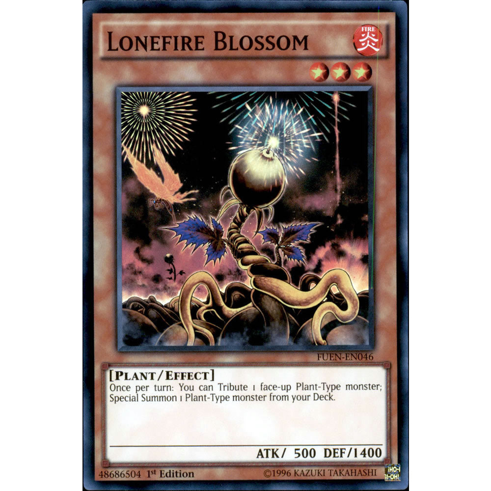 Lonefire Blossom FUEN-EN046 Yu-Gi-Oh! Card from the Fusion Enforcers Set