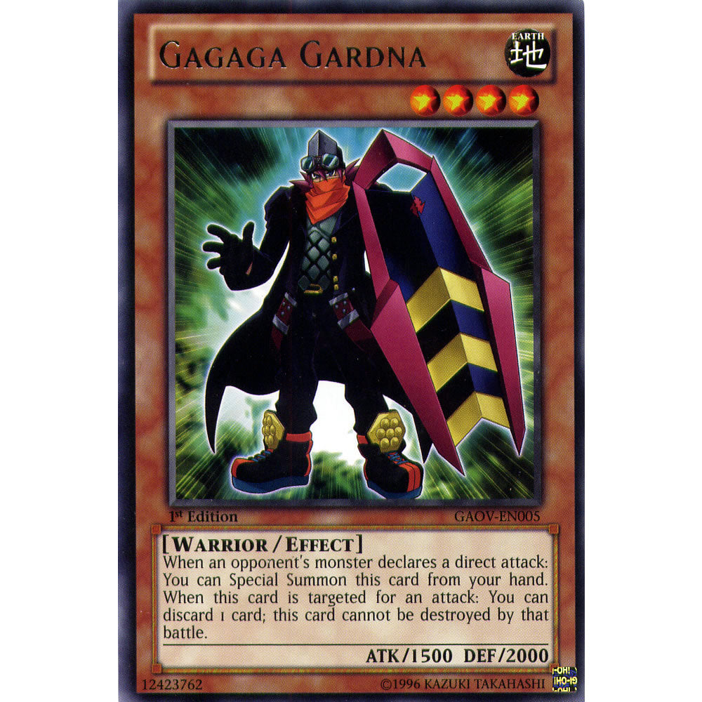 Gagaga Gardna GAOV-EN005 Yu-Gi-Oh! Card from the Galactic Overlord Set