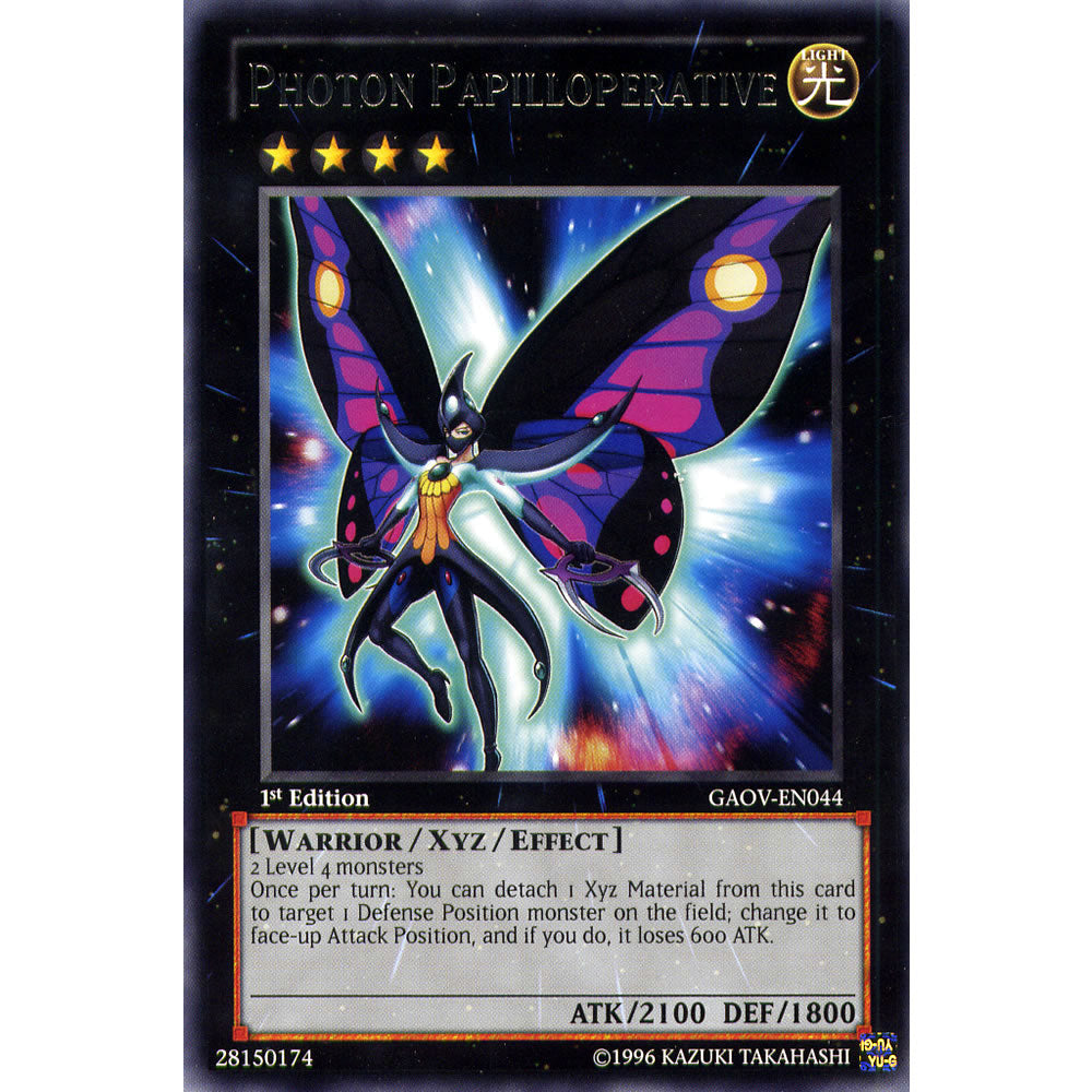 Photon Papilloperative GAOV-EN044 Yu-Gi-Oh! Card from the Galactic Overlord Set