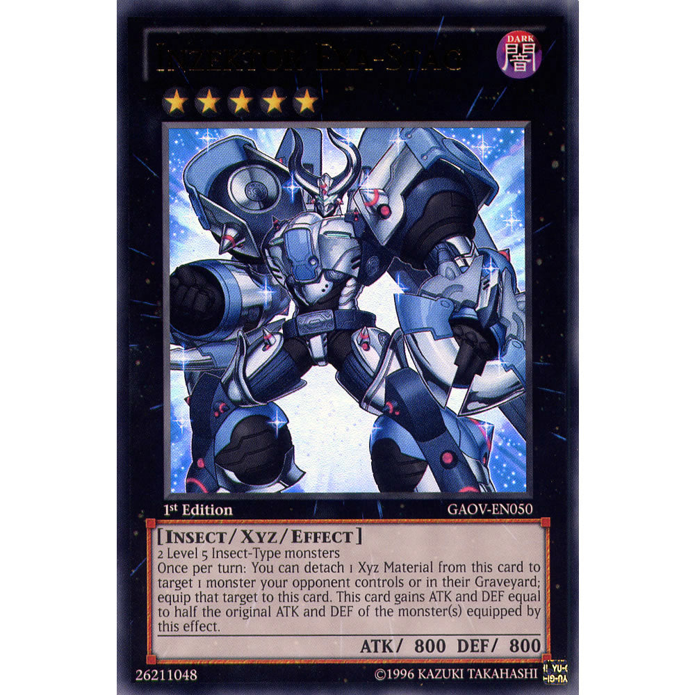 Inzektor Exa-Stag GAOV-EN050 Yu-Gi-Oh! Card from the Galactic Overlord Set