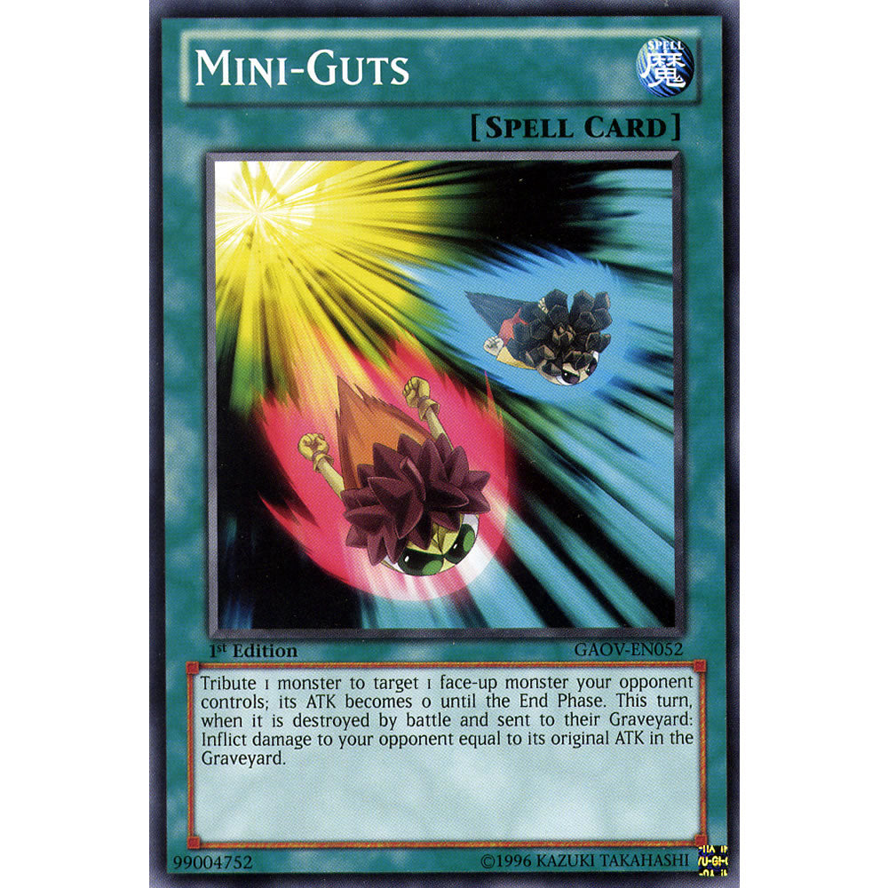 Mini-Guts GAOV-EN052 Yu-Gi-Oh! Card from the Galactic Overlord Set