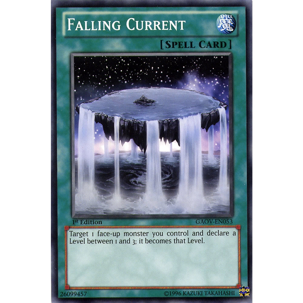 Falling Current GAOV-EN053 Yu-Gi-Oh! Card from the Galactic Overlord Set