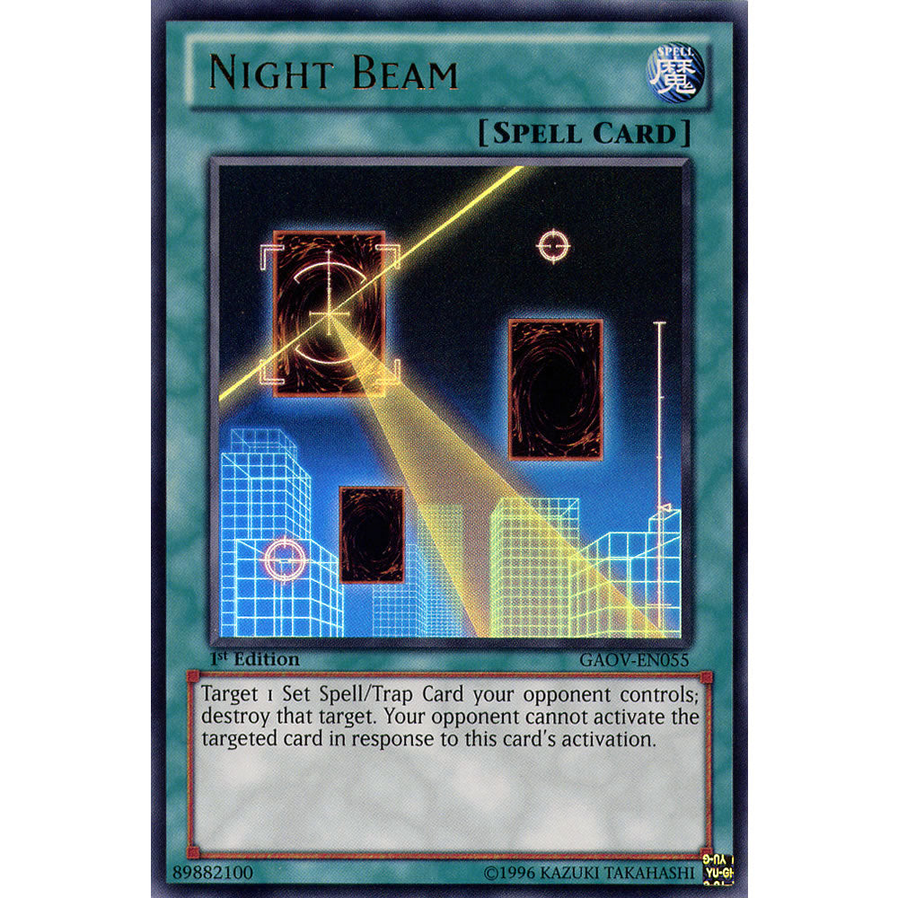 Night Beam GAOV-EN055 Yu-Gi-Oh! Card from the Galactic Overlord Set