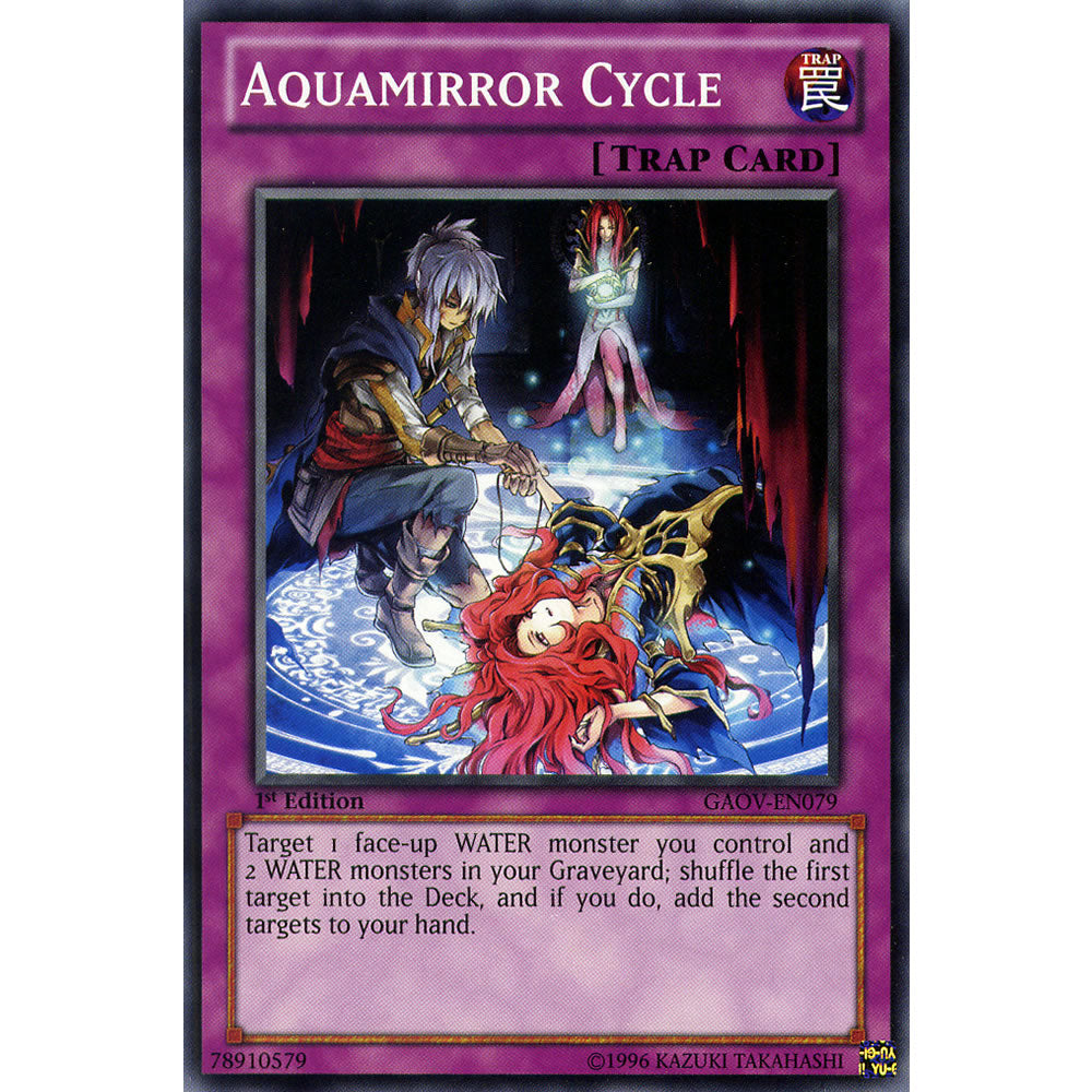 Aquamirror Cycle GAOV-EN079 Yu-Gi-Oh! Card from the Galactic Overlord Set