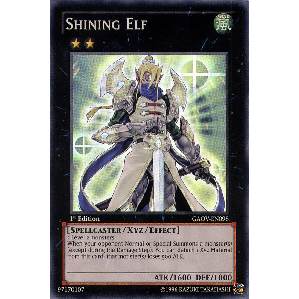 Shining Elf GAOV-EN098 Yu-Gi-Oh! Card from the Galactic Overlord Set