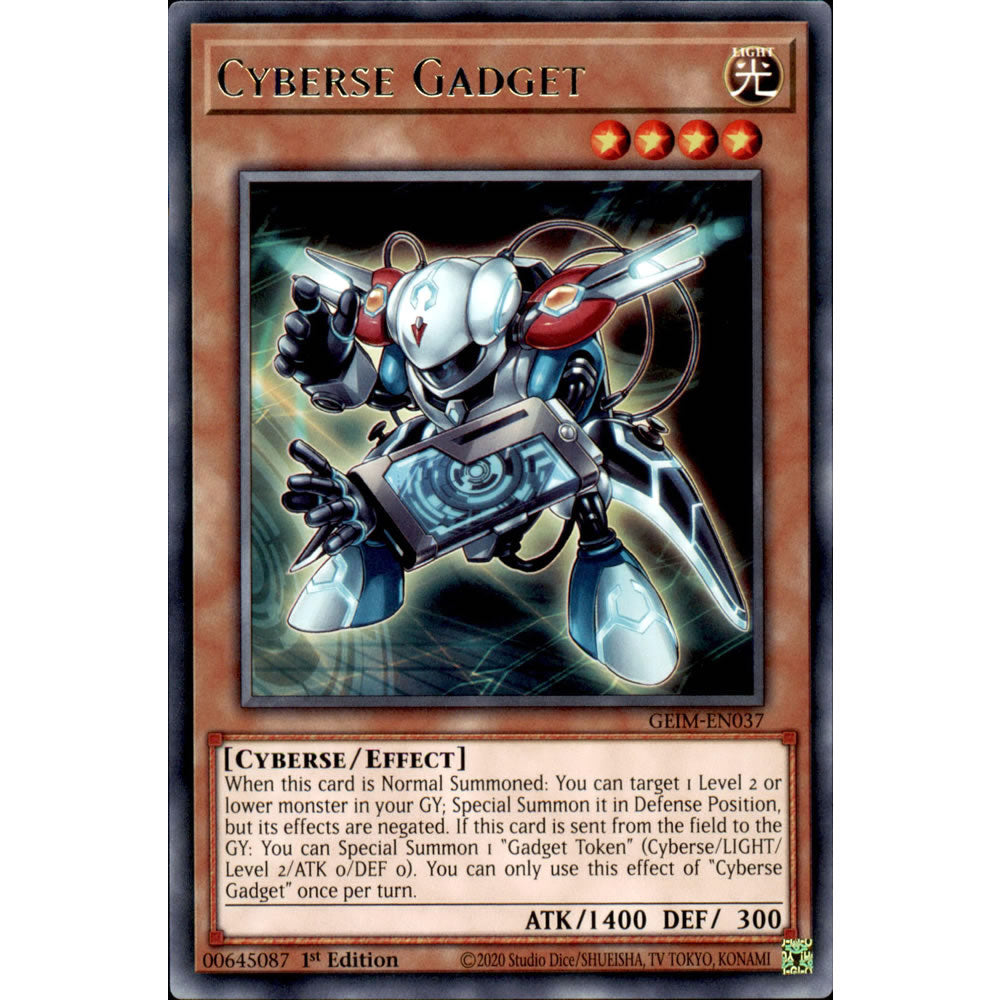 Cyberse Gadget GEIM-EN037 Yu-Gi-Oh! Card from the Genesis Impact Set