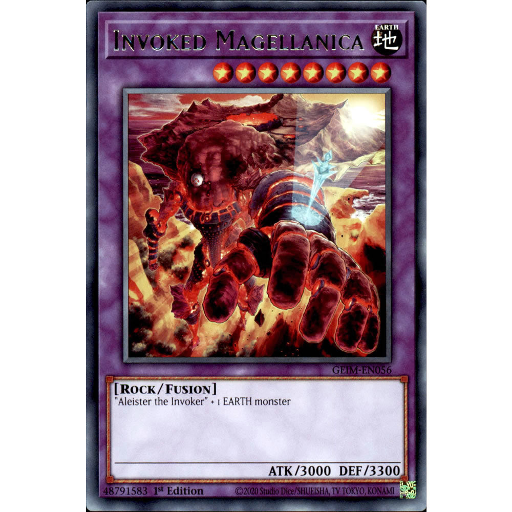 Invoked Magellanica GEIM-EN056 Yu-Gi-Oh! Card from the Genesis Impact Set