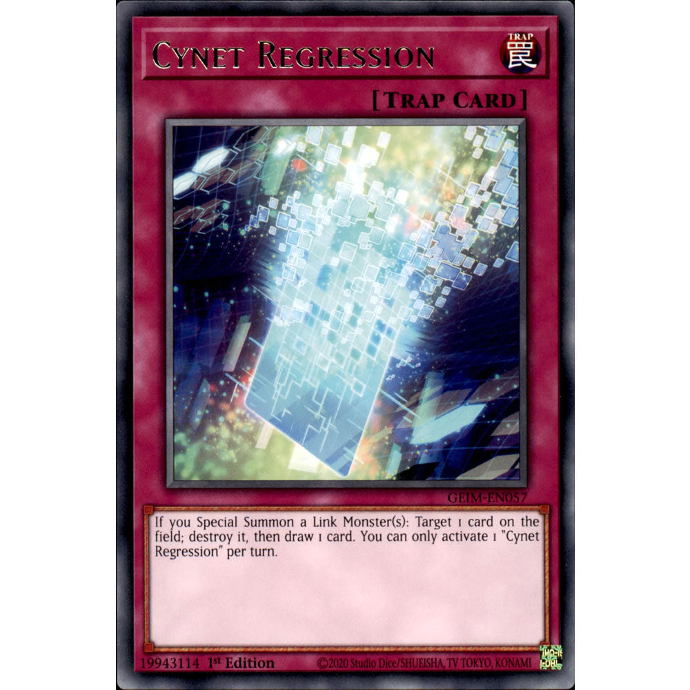 Cynet Regression GEIM-EN057 Yu-Gi-Oh! Card from the Genesis Impact Set