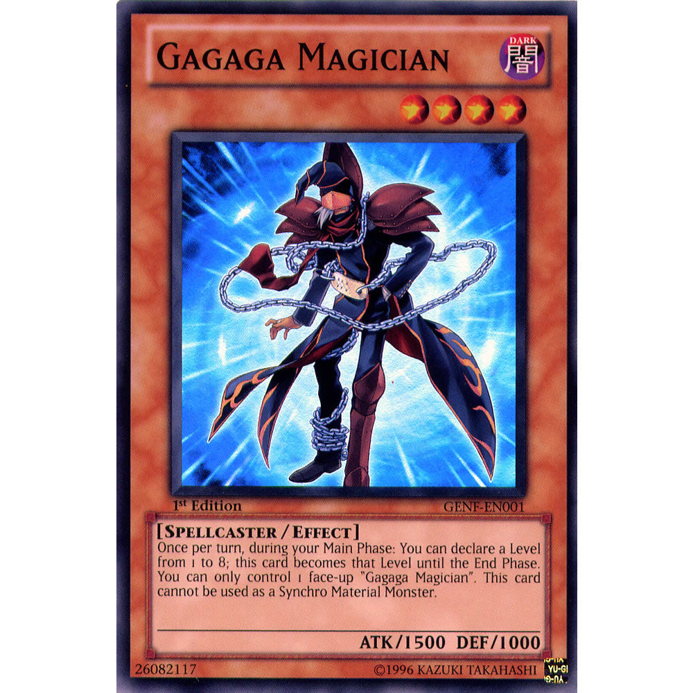 Gagaga Magician GENF-EN001 Yu-Gi-Oh! Card from the Generation Force Set