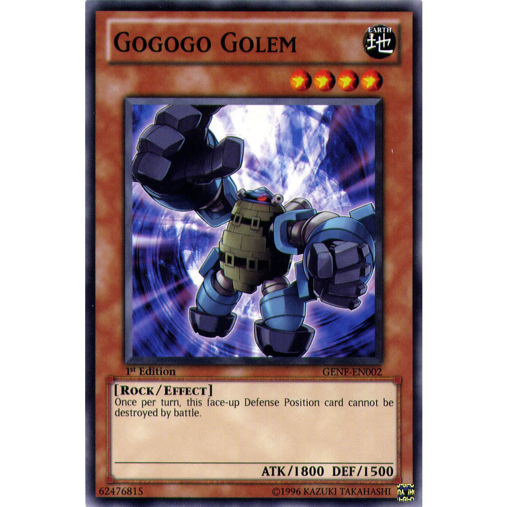 Gogogo Golem GENF-EN002 Yu-Gi-Oh! Card from the Generation Force Set