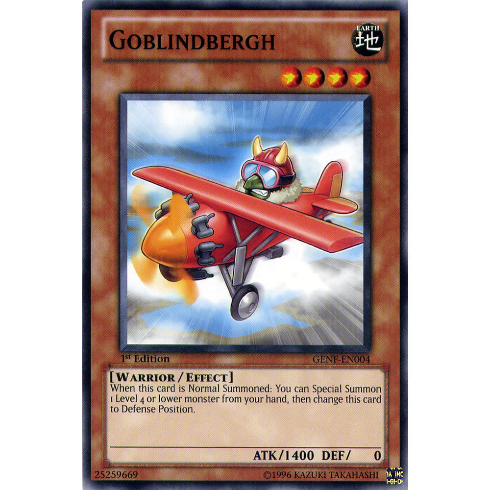 Goblindbergh GENF-EN004 Yu-Gi-Oh! Card from the Generation Force Set