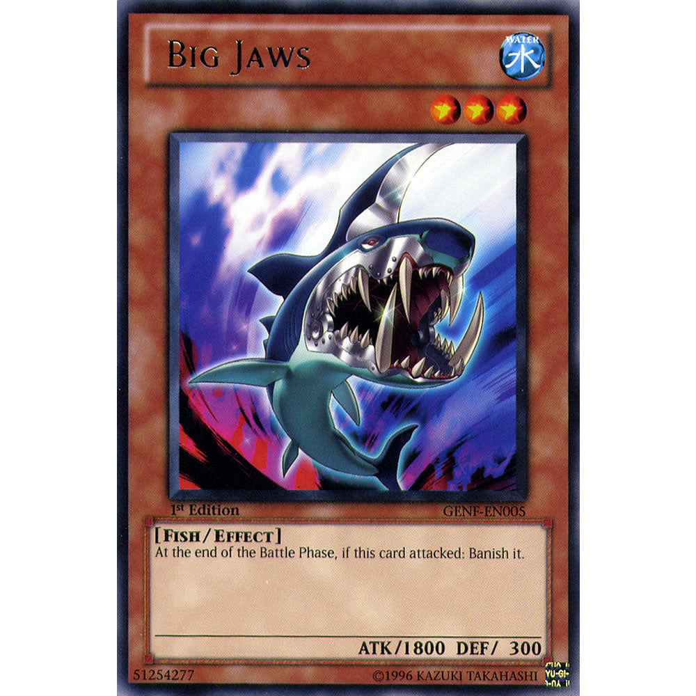 Big Jaws GENF-EN005 Yu-Gi-Oh! Card from the Generation Force Set