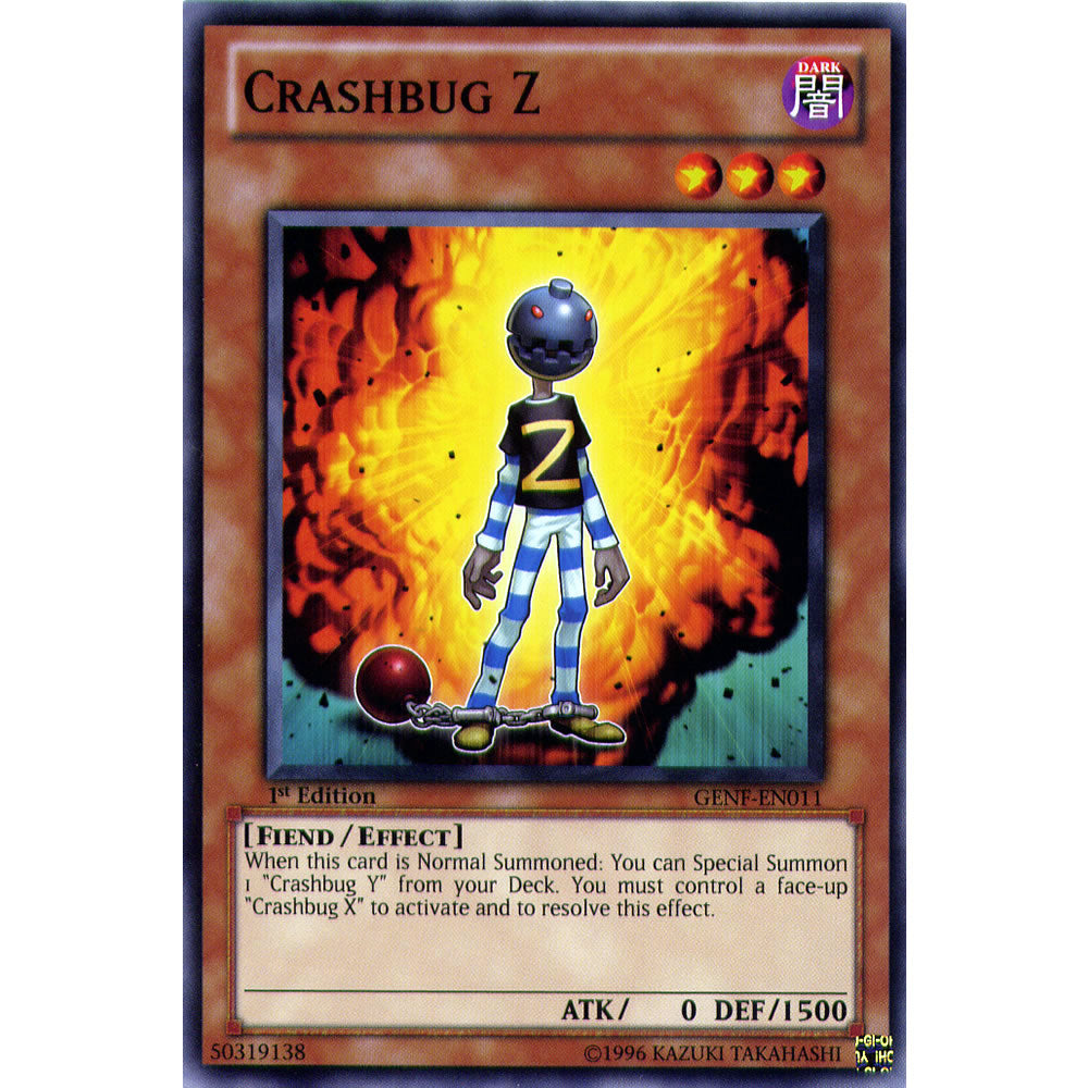 Crashbug Z GENF-EN011 Yu-Gi-Oh! Card from the Generation Force Set