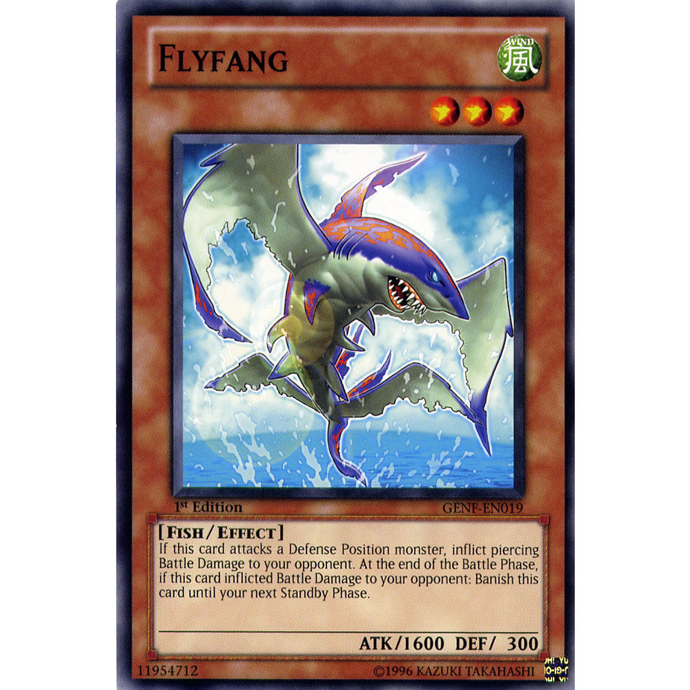 Flyfang GENF-EN019 Yu-Gi-Oh! Card from the Generation Force Set