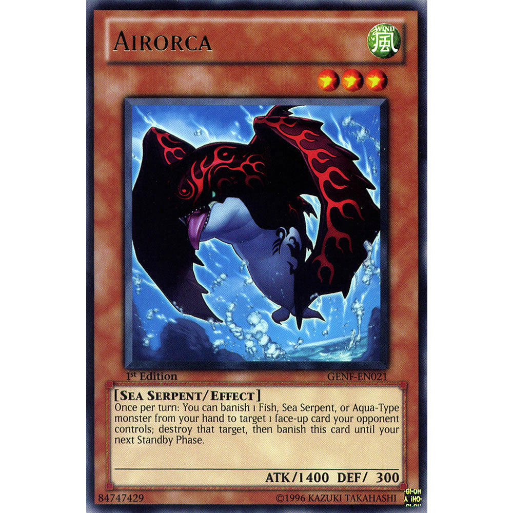 Airorca GENF-EN021 Yu-Gi-Oh! Card from the Generation Force Set