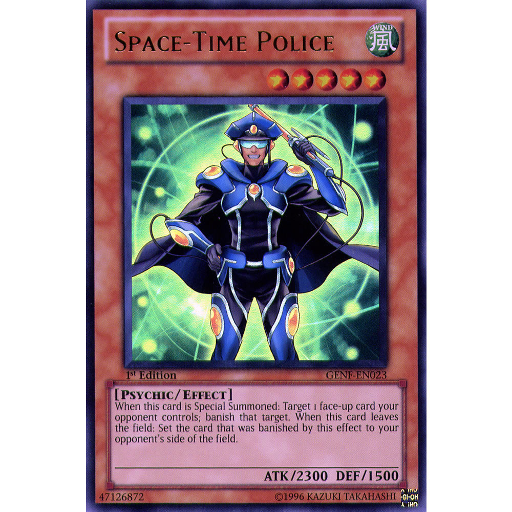 Space-Time Police GENF-EN023 Yu-Gi-Oh! Card from the Generation Force Set
