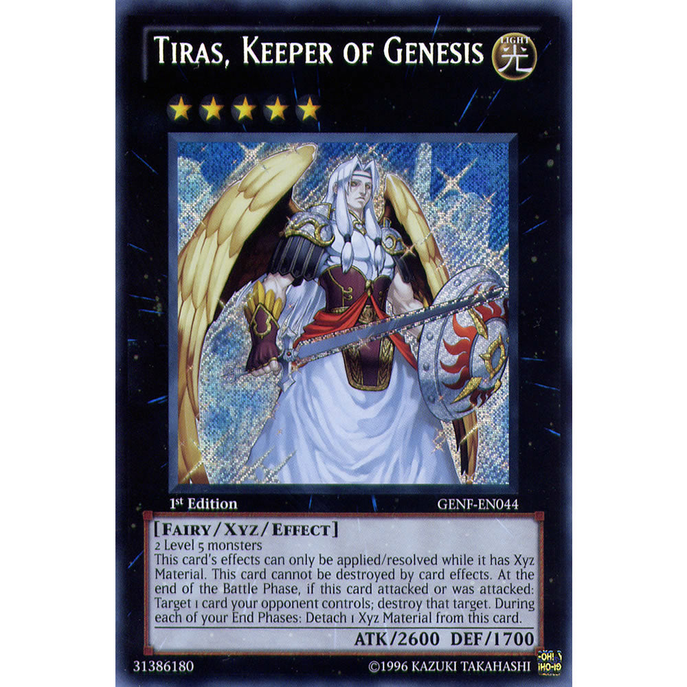 Tiras , Keeper of Genesis GENF-EN044 Yu-Gi-Oh! Card from the Generation Force Set