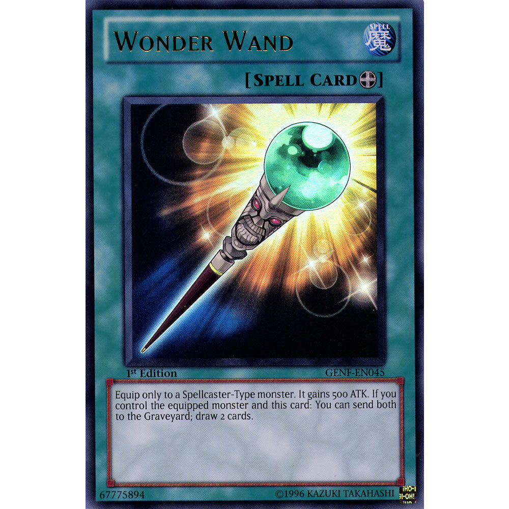 Wonder Wand GENF-EN045 Yu-Gi-Oh! Card from the Generation Force Set