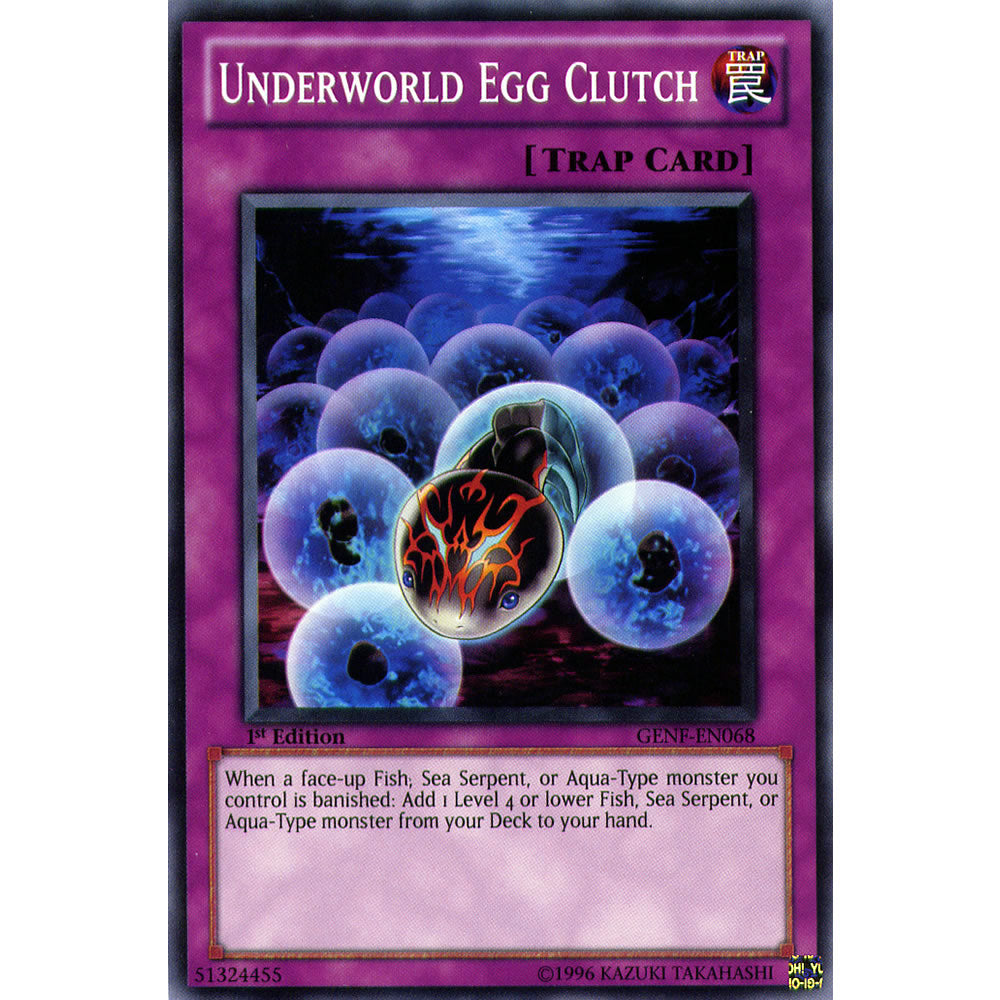 Underworld Egg Clutch GENF-EN068 Yu-Gi-Oh! Card from the Generation Force Set