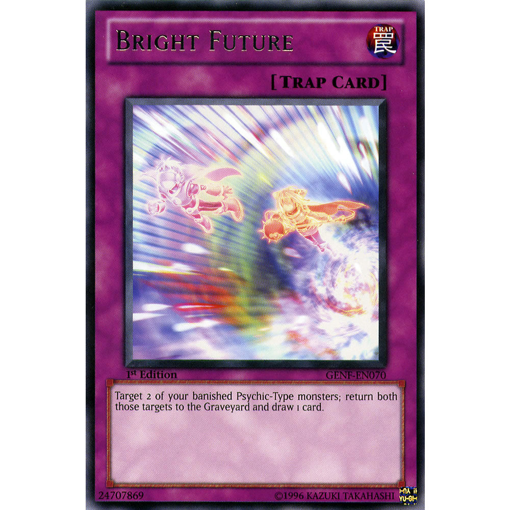 Bright Future GENF-EN070 Yu-Gi-Oh! Card from the Generation Force Set