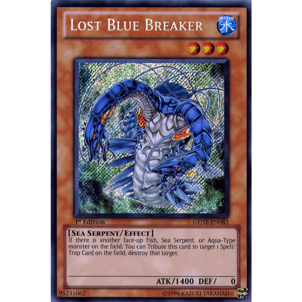 Lost Blue Breaker GENF-EN083 Yu-Gi-Oh! Card from the Generation Force Set