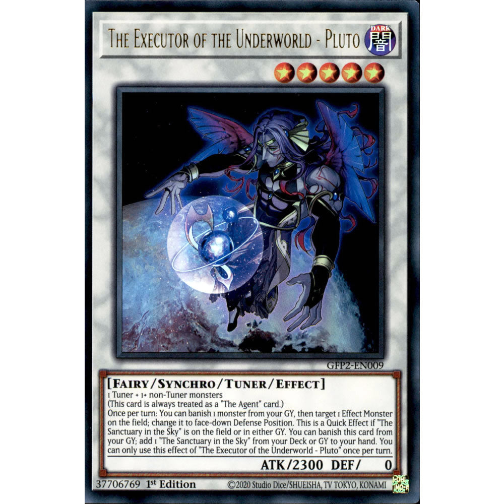 The Executor of the Underworld - Pluto GFP2-EN009 Yu-Gi-Oh! Card from the Ghosts From the Past: The 2nd Haunting Set