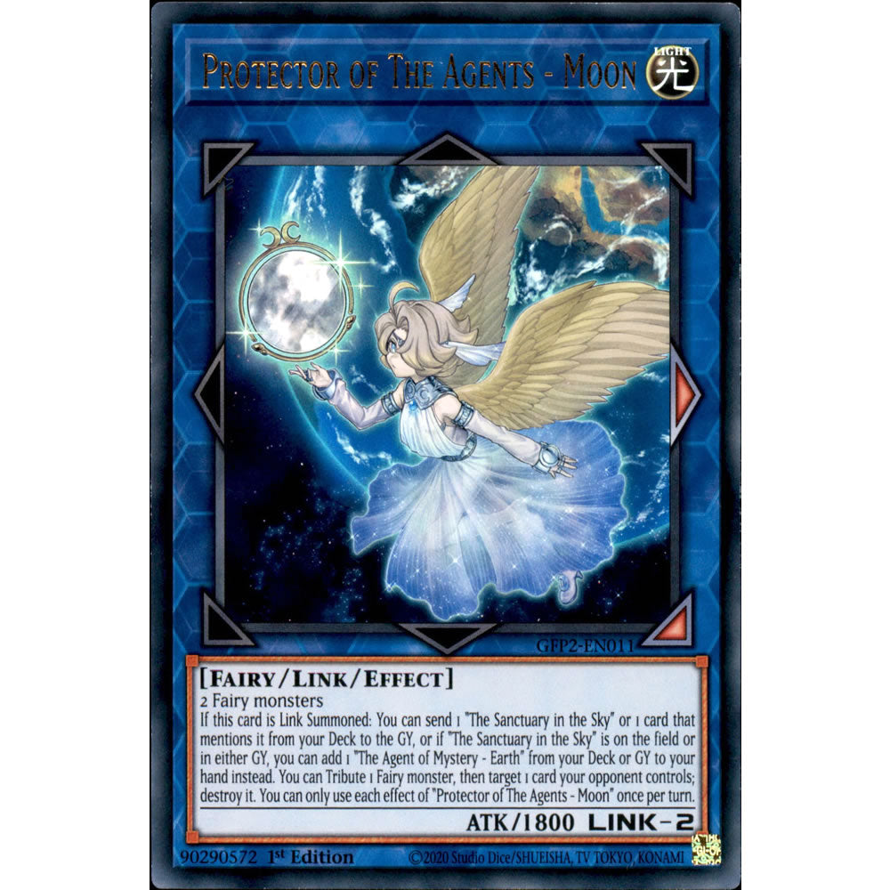 Protector of the Agents - Moon GFP2-EN011 Yu-Gi-Oh! Card from the Ghosts From the Past: The 2nd Haunting Set