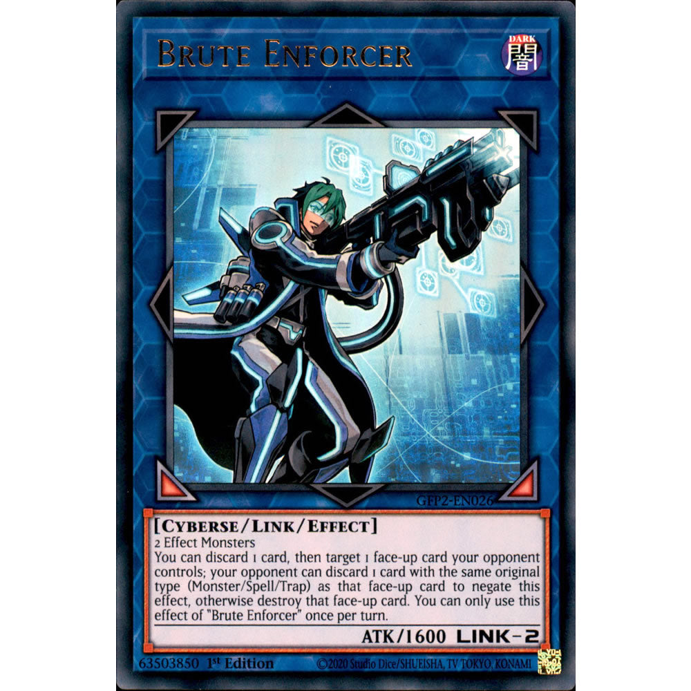 Brute Enforcer GFP2-EN026 Yu-Gi-Oh! Card from the Ghosts From the Past: The 2nd Haunting Set