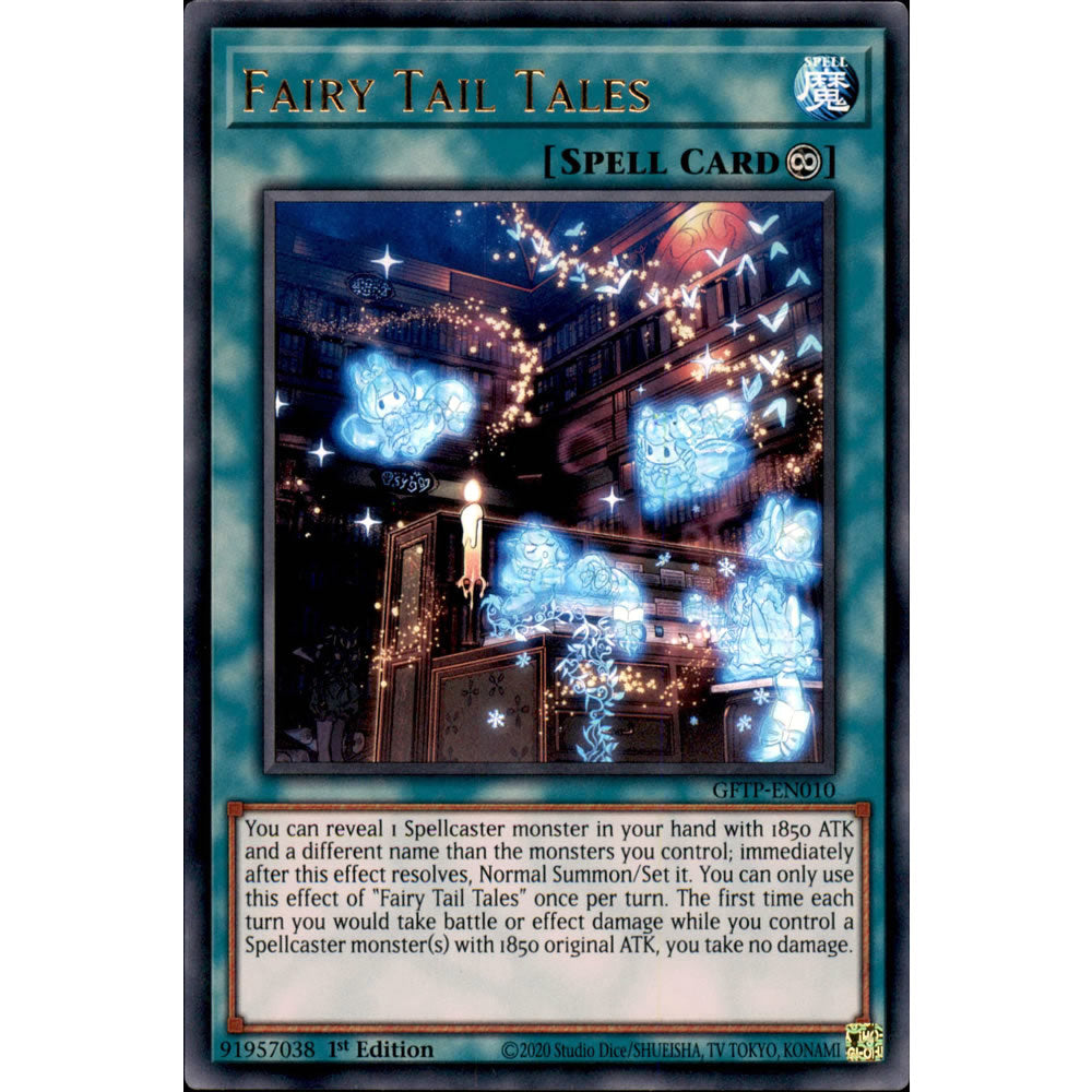 Fairy Tail Tales GFTP-EN010 Yu-Gi-Oh! Card from the Ghosts from the Past Set