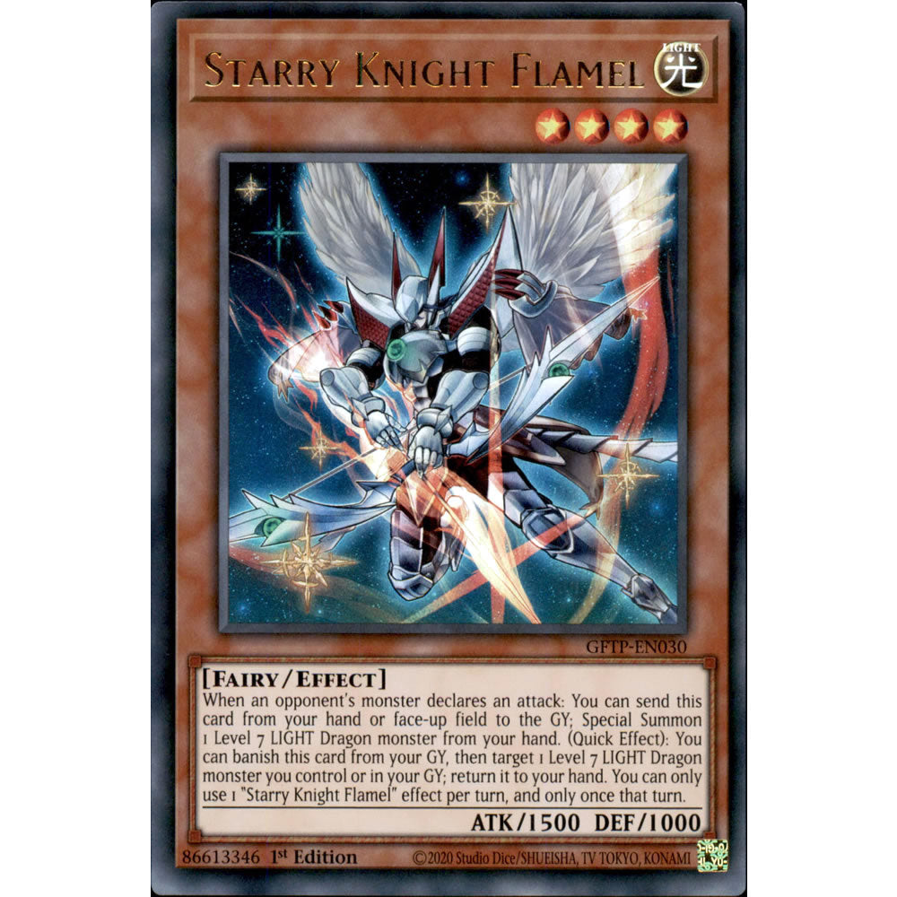 Starry Knight Flamel GFTP-EN030 Yu-Gi-Oh! Card from the Ghosts from the Past Set